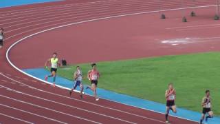 20170426174038 106學年度全國中等學校運動會田徑賽高中男4x400公尺接力預賽第5組 臺中市長億高中 桃園市治平高中 進決賽。