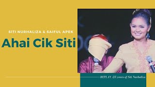 Siti Nurhaliza & Saiful Apek -  Ahai Cik Siti (Live Secretaries Week 2004)
