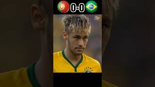 Portugal vs Brazil Final Fifa World Cup Imaginary Ronaldo vs Neymar #youtube #football #shorts