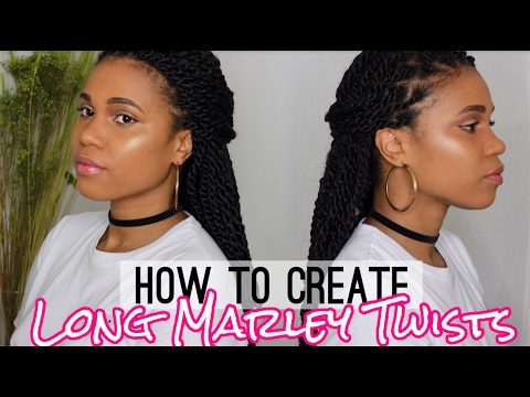 How To Create Long Marley Twist | Collab w. Hair By Mason How To Create Long Marley Twist | Collab w. Hair By Mason