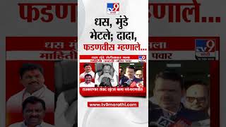 Suresh Dhas, Dhananjay Munde यांच्या भेटीवर Ajit Pawar, Devendra Fadnavis यांचे वक्तव्य