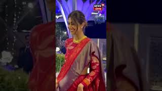 Shilpa Shetty Adds Charm In Navratri Celebrations In A Stunning Red Outfit|#shorts | N18S