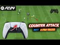 Top 3 counter attacking secrets Pro players use in fc24