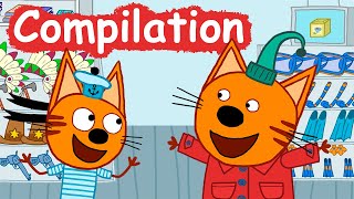 La Famille Chat | Compilation des épisodes | Dessins animés pour enfants