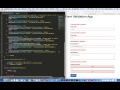 Form Validation - Bootstrap CSS Colouring - Part 3