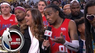 Quavo on All-Star Celebrity MVP performance: 'As long as I have the most points on the floor' | ESPN