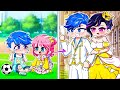 Pobre Anna x Rica Lisa - ¡La novia no es Anna! Historia de amor | Gacha Life | Rainbow Z en Español