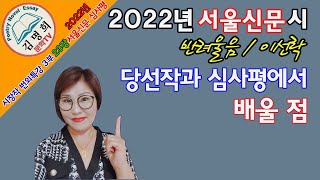 시창작 번외특강 3부 23강 [서울신문신춘문예 시 당선작과 심사평에서 배울점],이선락반려울음,시쓰기,시쓰는법,시창작법,시잘쓰는법,시잘쓰려먼,시창작법,시강좌,온라인시창작교실,