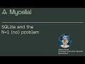 SQLite and the N+1 (no) problem