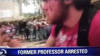 Arrest of U-Lock attacker Eric Clanton on KTVU in Oakland (livestream)