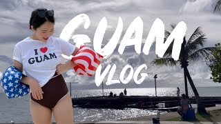 Guam vlog🇺🇸 EP.2 괌 여행 브이로그! 괌가서 오픈카 렌트 사회적 약속이잖아요 🤦🏻‍♀️ 괌오픈카렌트, 괌리치렌트카, 비치인쉬림프, 괌플라자호텔, 괌메리조포구