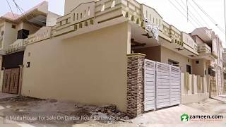 6 MARLA SINGLE STOREY CORNER HOUSE FOR SALE AT  DARBAR ROAD BAHAWALPUR