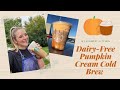 DIY Starbucks Pumpkin Cream Cold Brew (Dairy Free!)