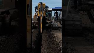 Laying drainage #drainage #farming #agriculture #shortvideo #ytshorts #drone #new #dji #tractor