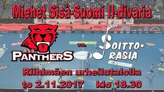 Miesten II-div. RSS Panthers vs. Soittorasia 2.11-17