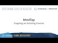 MindTap: Copy an Existing Course