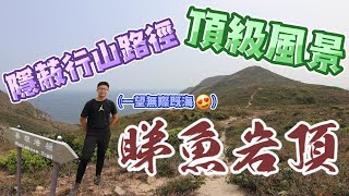 [行山] 【放假去邊度 EP23】《睇魚岩頂》隱蔽少人行山路徑👨‍👩‍👧‍👦頂級風景👍🏻｜西貢三尖之一｜罾棚角咀｜西灣山｜吹筒坳｜浪茄灣｜長岩頂｜浪茄仔｜萬宜水庫東壩｜（中文字幕）＃行山好去處