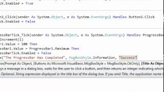 VB Tutorial: Progress Bar | Intermediate