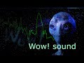 Wow! Sound. Reconstructed sound from the Big Ear radio telescope