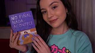 ASMR | leitura + chuva para dormir 💜 (voz suave)