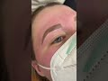 ever seen a brow tint u0026 shape browtint browshape eyebrows eyebrowtint vlog adayinmylife