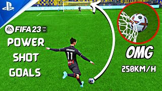 [CRAZY] 😱😮 FIFA 23 INSANE Best POWER SHOT Compilation [4K60FPS] || FIFA Gaming