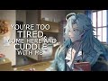 Cuddling With Your Roommate After Studying [M4A] [Friends to More] [Cuddling][Confession][Sleep Aid]
