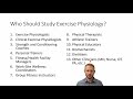 introduction to exercise physiology