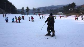 Skiing @ Oak Valley, Seoul, South Korea