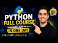 Python Full Course: The Only Python Roadmap You Need: Learn Coding & Build Projects in One Day