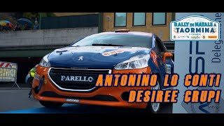 Rally Taormina 2022 - Antonino Lo Conti/Desiree Crupi (Peugeot 208)