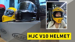 HJC V10 Helmet Unboxing || Jotievlogs