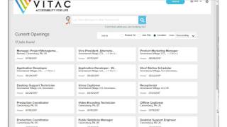 One Job Minute: Remote Captioning with Vitac