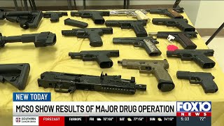 Mobile County sheriff’s 90-day haul: 142 arrests, 198 guns, 919 pounds of drugs
