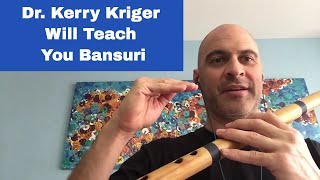 Bansuri Lesson in Kalyan with Dr. Kerry Kriger (Alankar: SRGMGRS_)