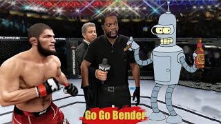 UFC 4 | Khabib Nurmagomedov vs. Bender Rodriguez EA Sports UFC 4 immortal