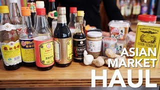 ASIAN GROCERY HAUL - My Asian Market Basics