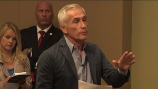 Jorge Ramos explains the incident in the press conference of Donald Trump