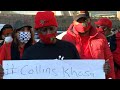 South Africans  voice their concern about police brutality