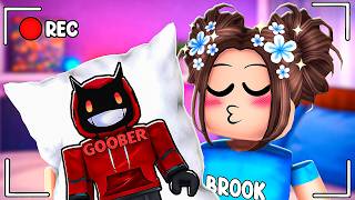Brook FORGOT To STOP RECORDING In Roblox..