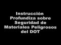 Spanish DOT Hazmat In-Depth Security Training from SafetyVideos.com