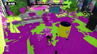 スプラトゥーン実況！デカライン高架下最高！勝率いいね！デュアルスイーパーカスタムのゾンビギアでガチホコバトル☆ランク５０なおきち広島弁ゲーム実況splatoon