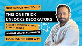 Python in Malayalam – Ep 7 | Python Decorators Explained Like Never Before