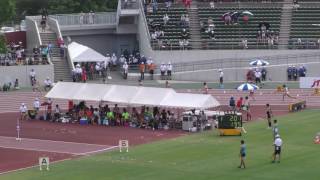 20160801岡山インターハイ女子200m予選6組