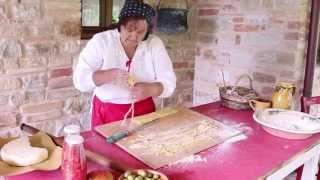 Pasta Grannies make tagliatelle with Anna Maria