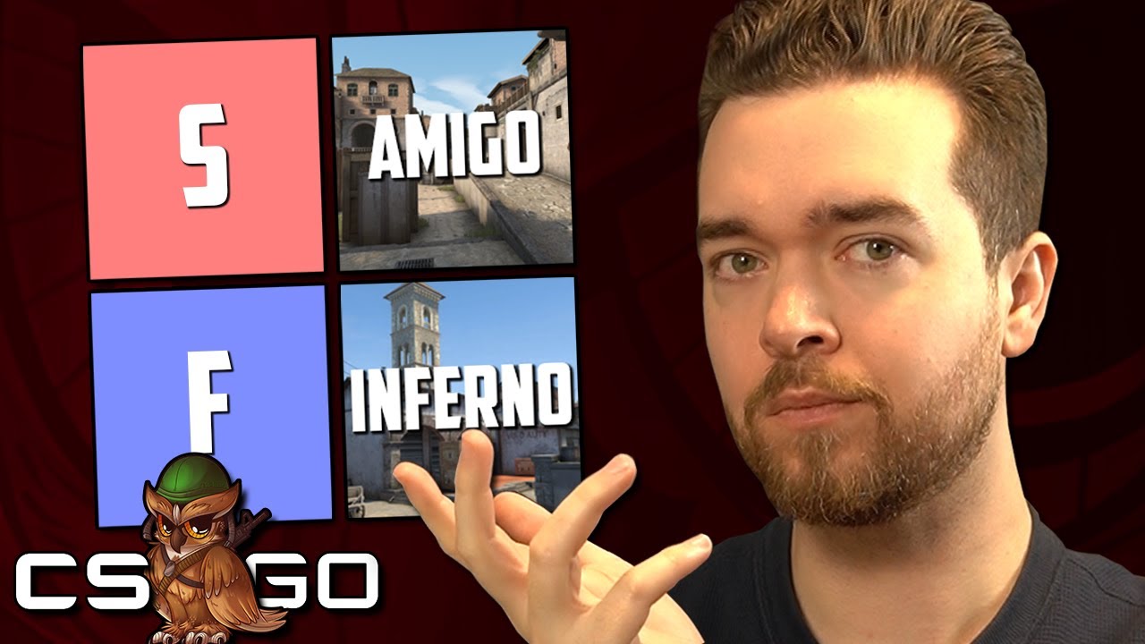 Every CSGO Map Tier List - YouTube