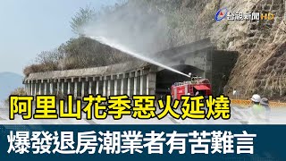 阿里山花季惡火延燒 爆發退房潮業者有苦難言