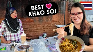 ខ្ញុំបានរកឃើញ Khao SOI ល្អបំផុតនៅឈៀងម៉ៃ... ហើយមិនមែនជាកន្លែងដែលអ្នករំពឹងទុក 🇹🇭 អាហារថៃ