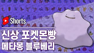 [신상 포켓몬빵] 메타몽의 말랑말랑 블루베리