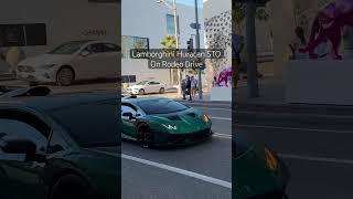 Lamborghini Huracan STO On Rodeo Drive